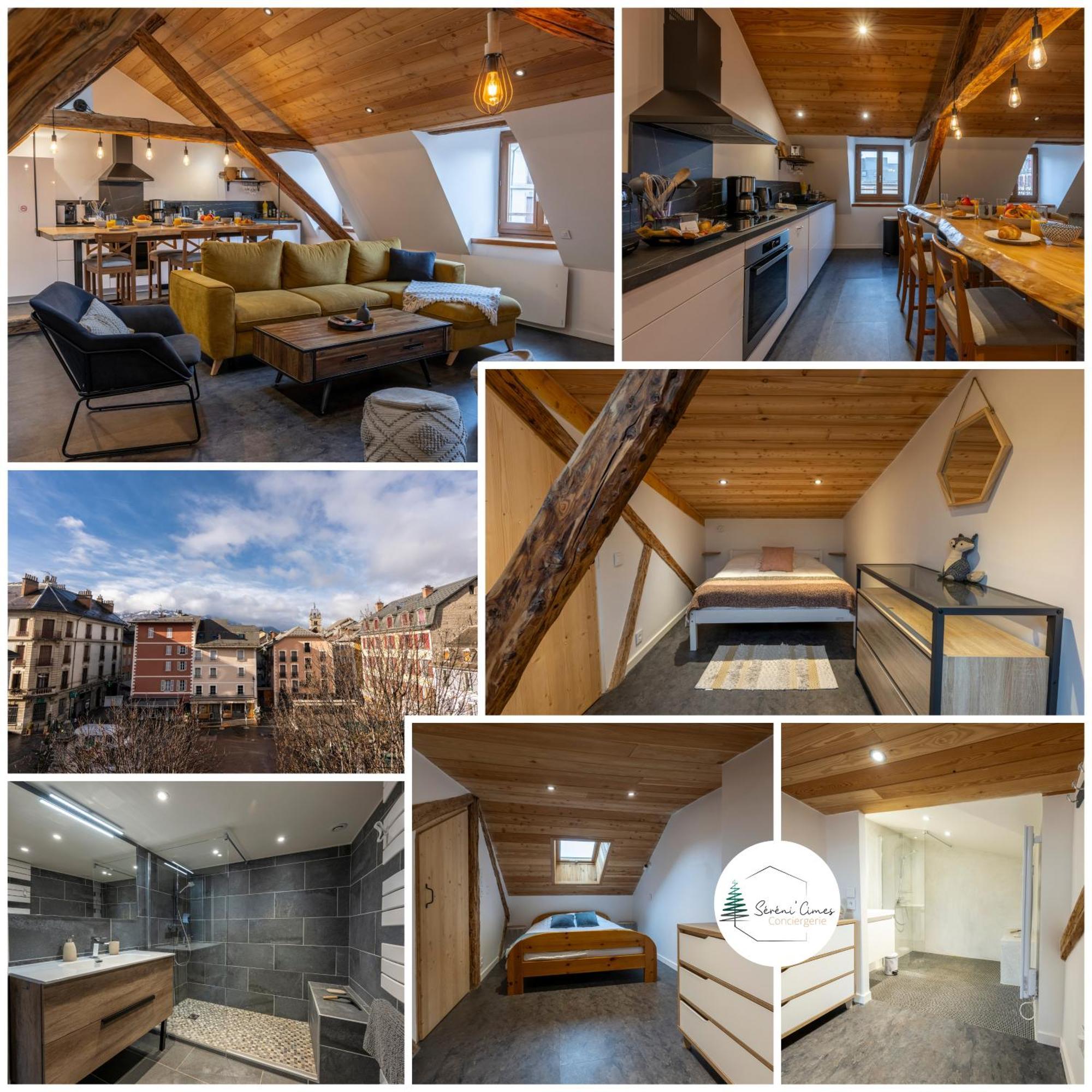 Superbe Loft - Situ Sur La Place Centrale Барселоннет Экстерьер фото